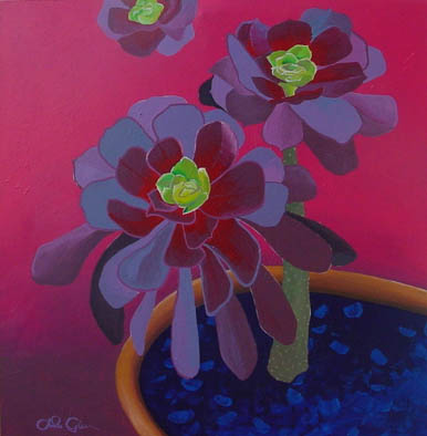 "Aeonium" Artist: Linda Gleeson